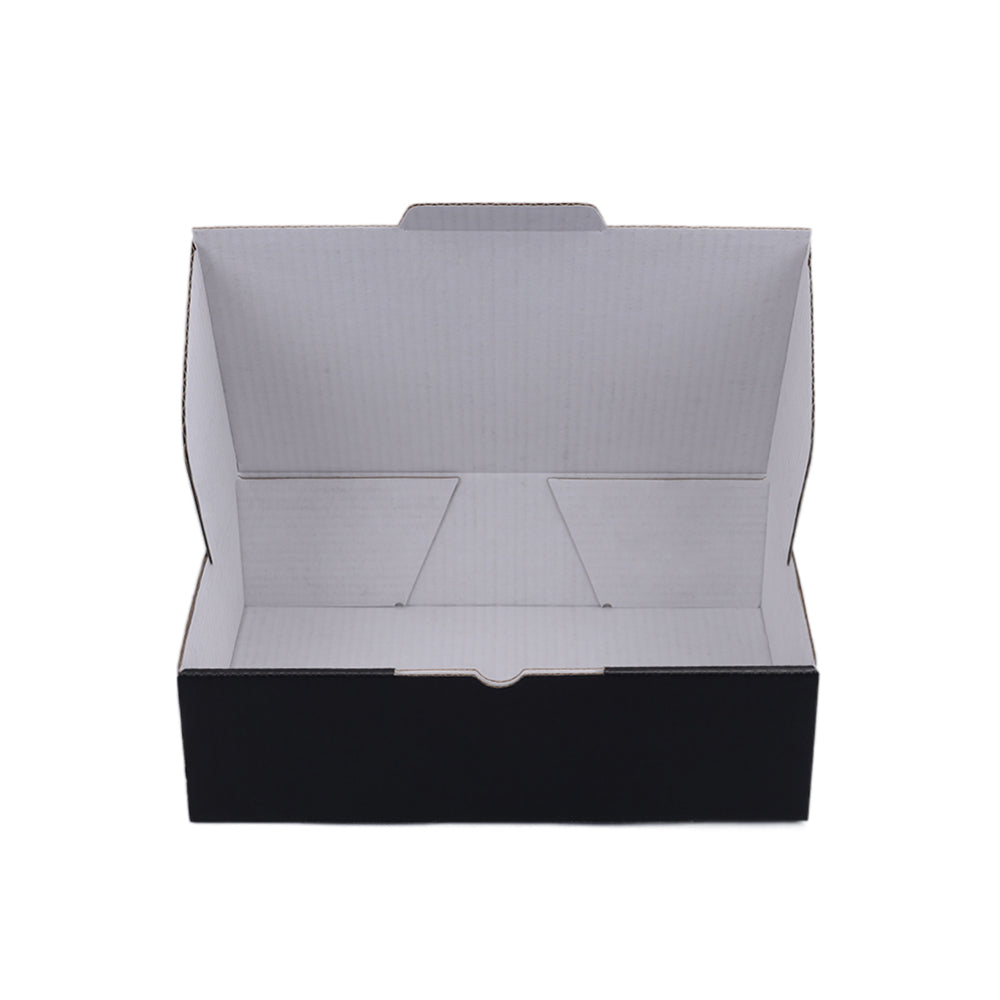 210 x 140 x 60mm Premium Tuck Full Black Mailing Box B216
