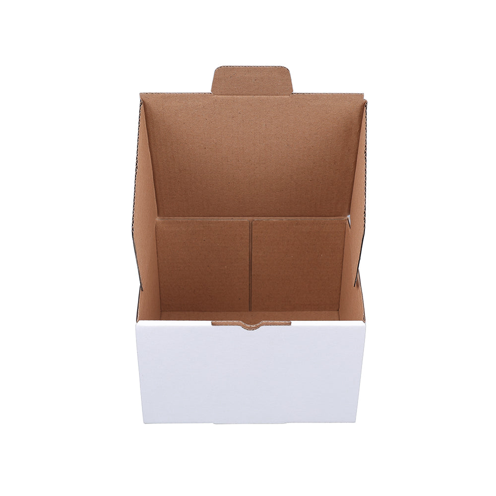 152 x 127 x 95mm Die Cut White Mailing Box B129