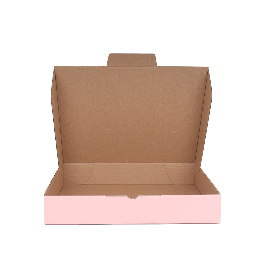 310 x 250 x 50mm Die cut Rose Pink Mailing Box B382