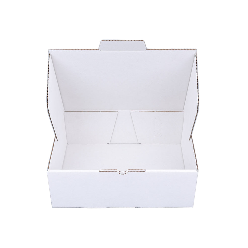 220 x 160 x 77mm A5 Die cut Full White Mailing Box B287