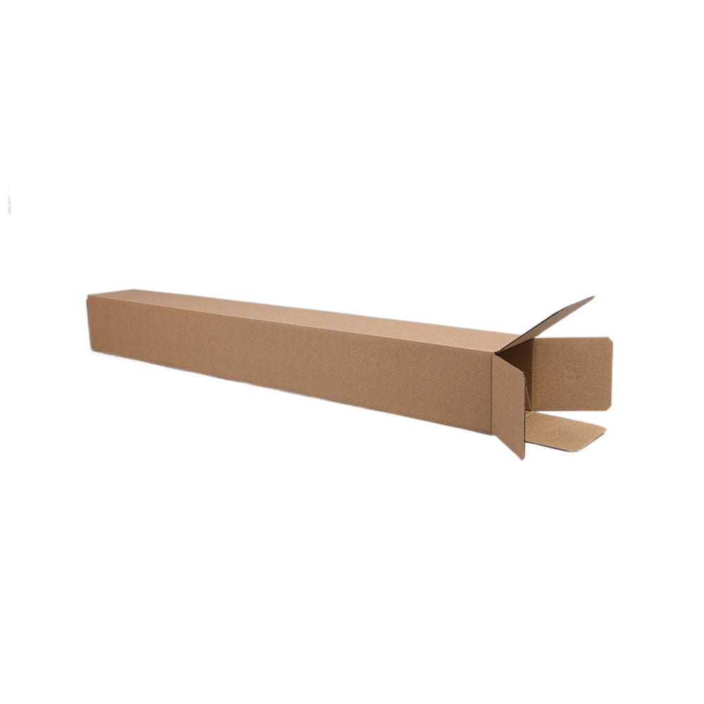 80 x 80 x 660mm Long Tube Brown Mailing Box B32