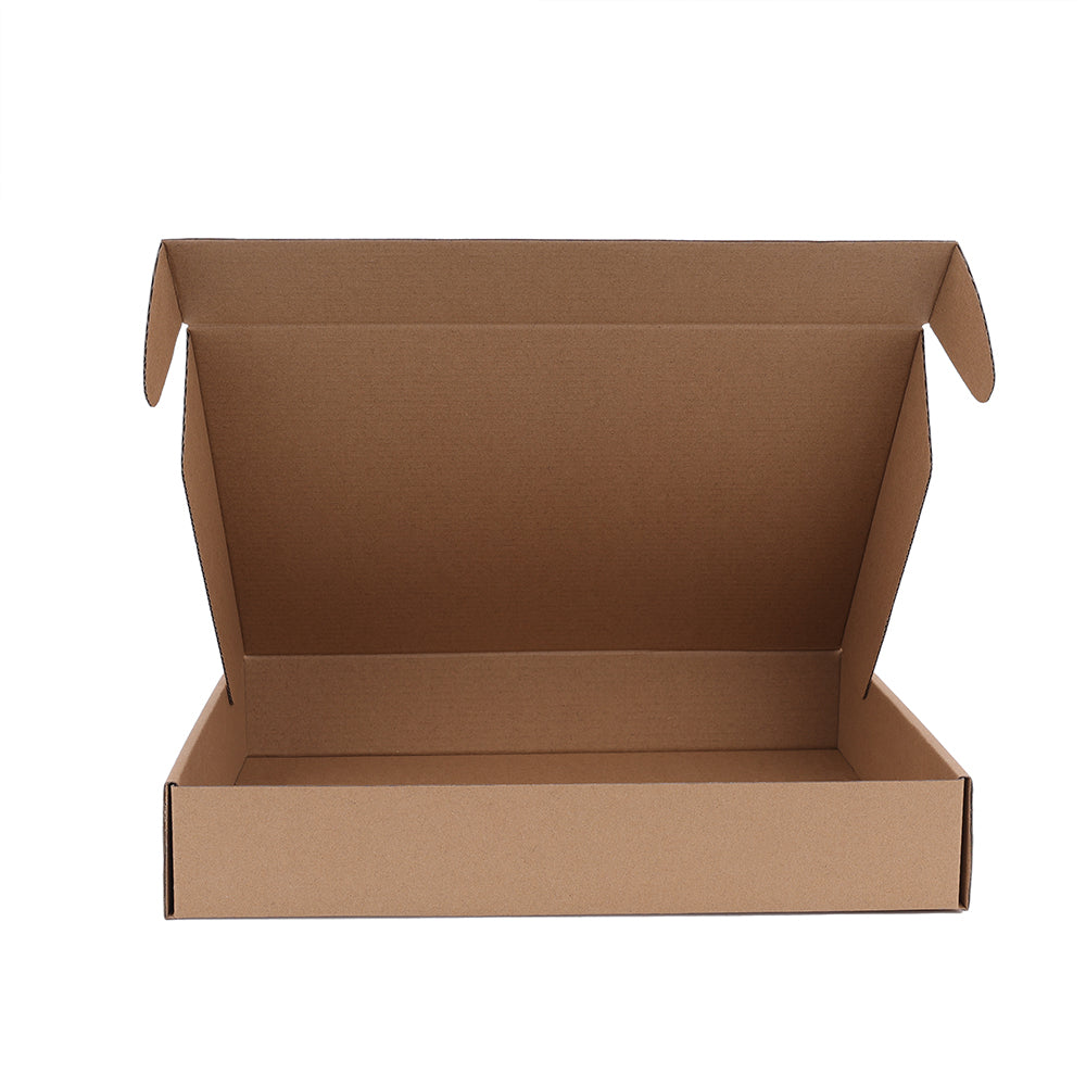 310 x 230 x 52mm A4 Tuck Front Brown Mailing Box B126