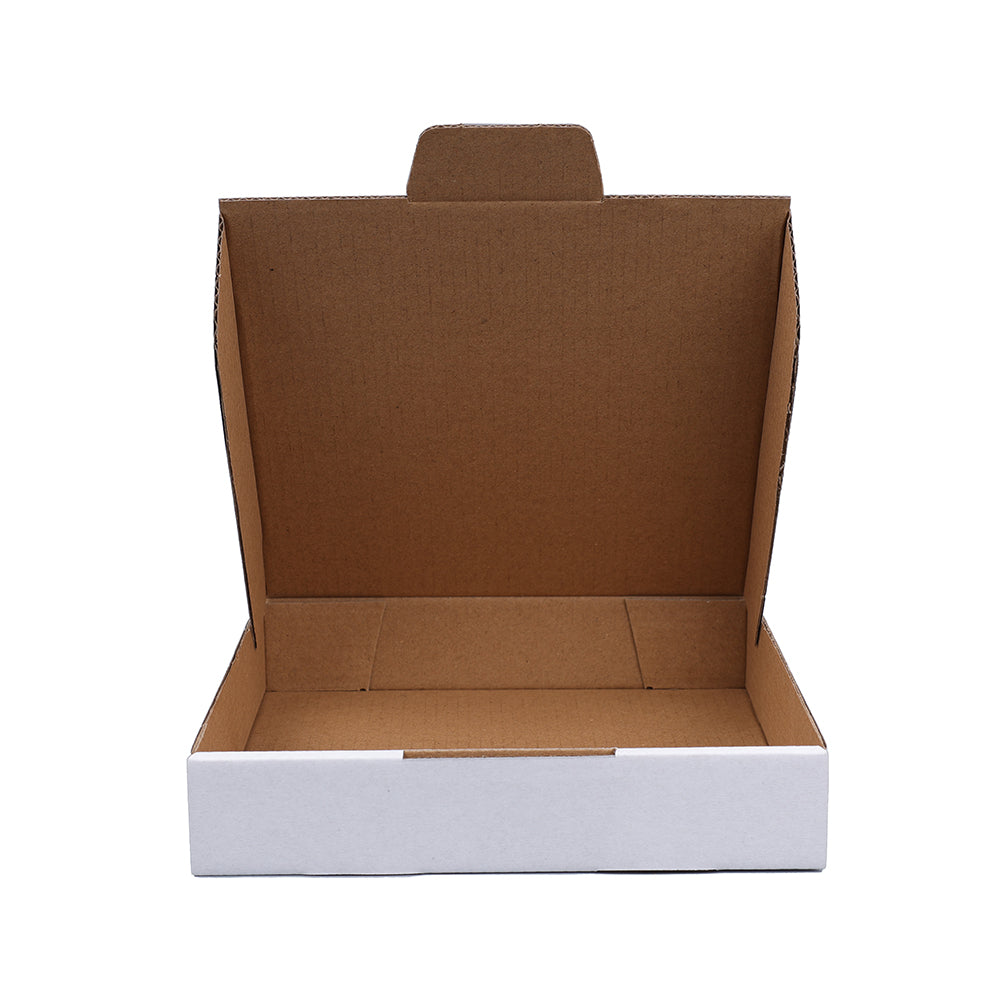 180 x 180 x 36mm Die cut White Mailing Box B131