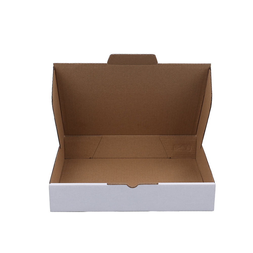 220 x 170 x 40mm Die cut White Mailing Box B250