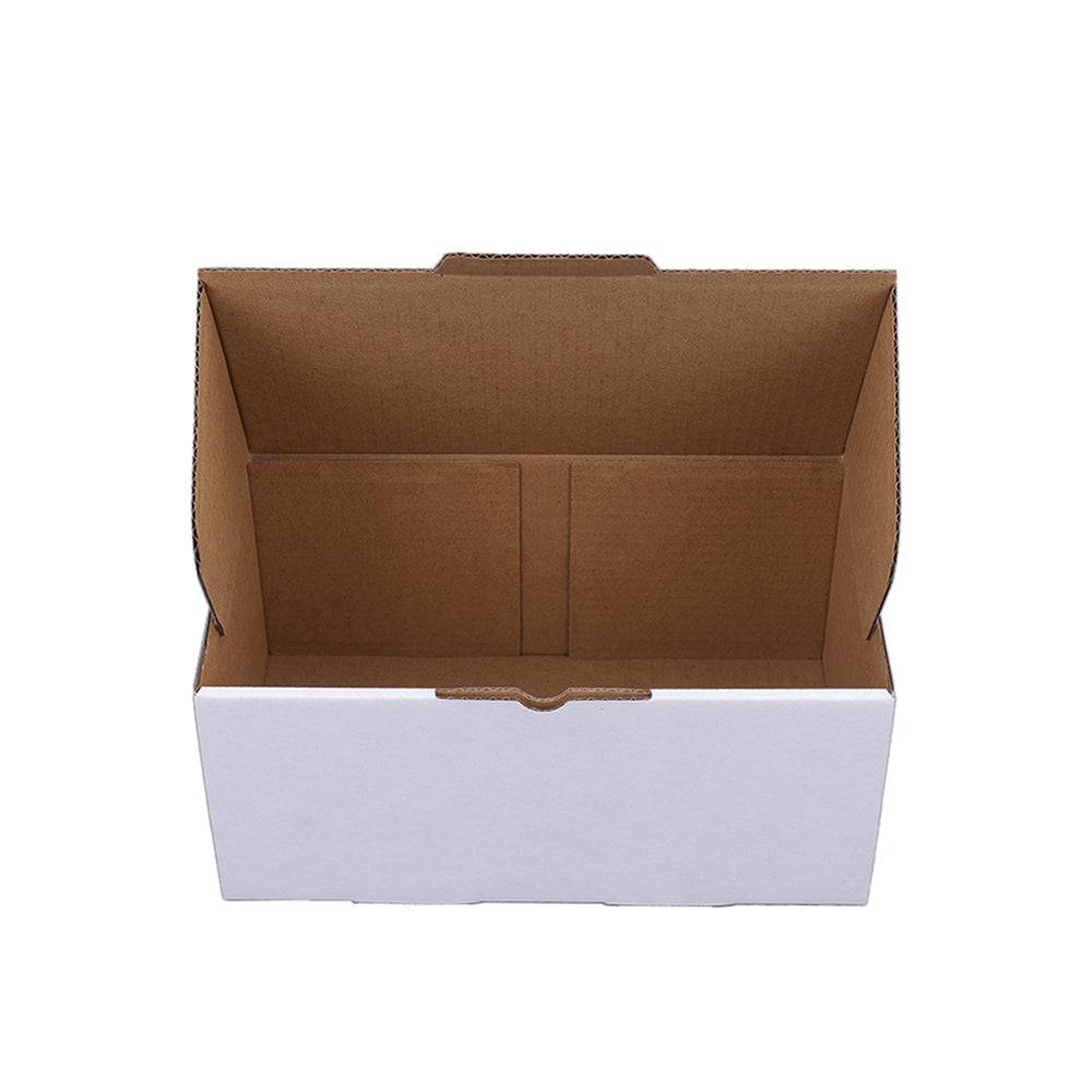 220 x 120 x 100mm Die cut White Mailing Box B255