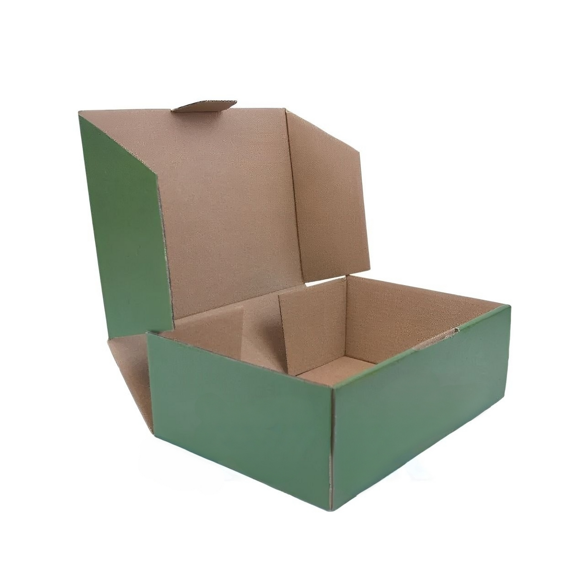 310 x 230 x 105mm A4 Die cut Green Mailing Box B60 - photo 2