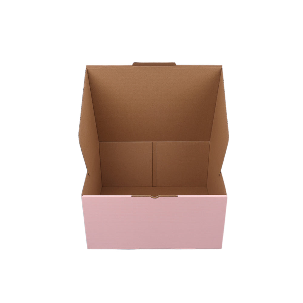 310 x 250 x 150mm A4 Die cut Rose Pink Mailing Box B326 - photo 3