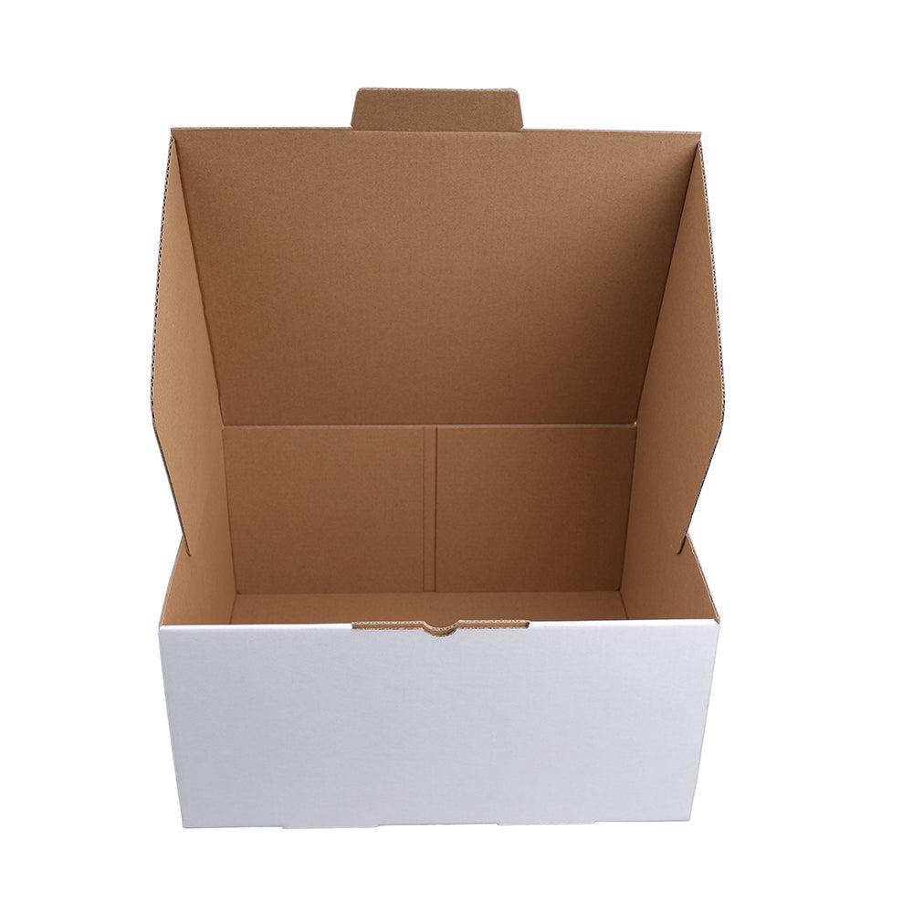 310 x 250 x 150mm A4 Die cut White Mailing Box B106 - photo 2