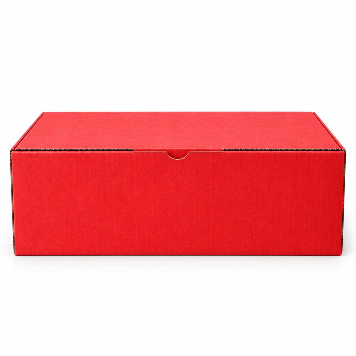 310 x 230 x 105mm A4 Die cut Red Mailing Box B61