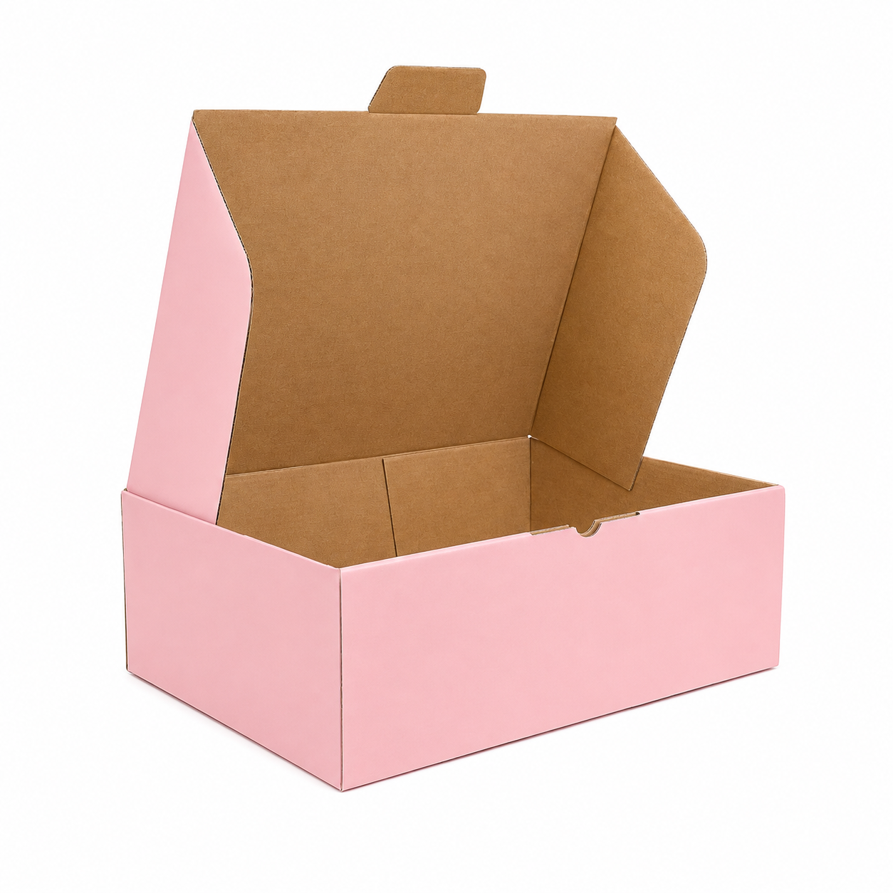 310 x 230 x 105mm A4 Die cut Rose Pink Mailing Box B285