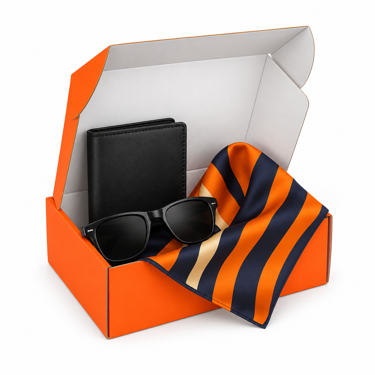 310 x 230 x 105mm A4 Premium Tuck Orange Mailing Boxes B370