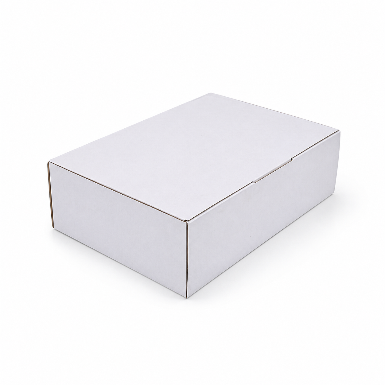 315 x 225 x 95mm A4 Die cut White Mailing Box B545
