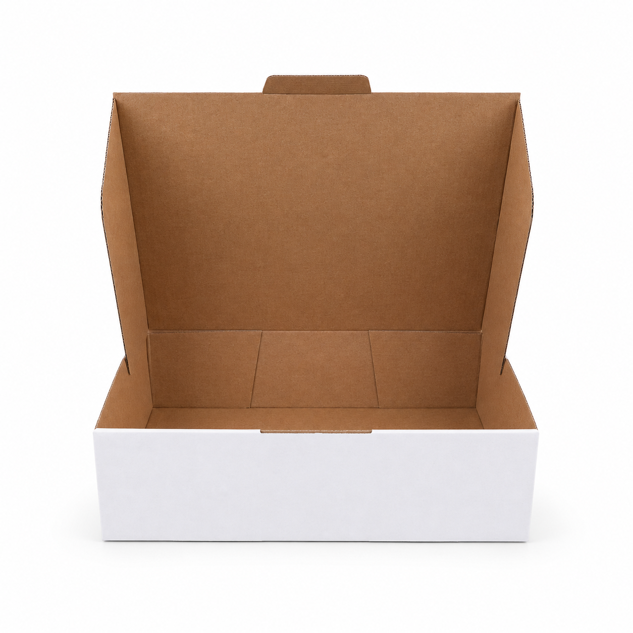 315 x 225 x 95mm A4 Die cut White Mailing Box B545