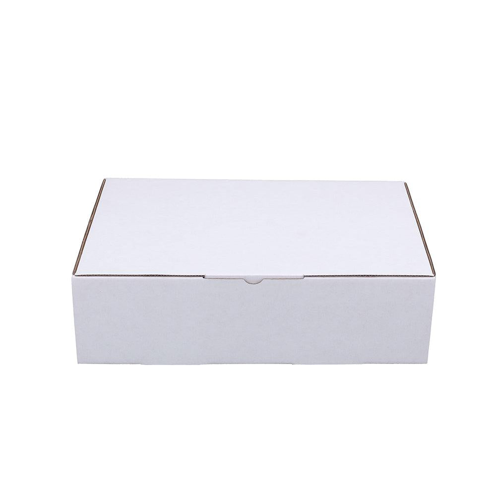 280 x 180 x 80mm Die cut White Mailing Box B252 x100pcs