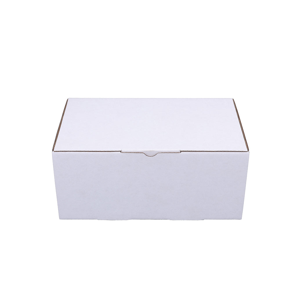 220 x 120 x 100mm Die cut White Mailing Box B255