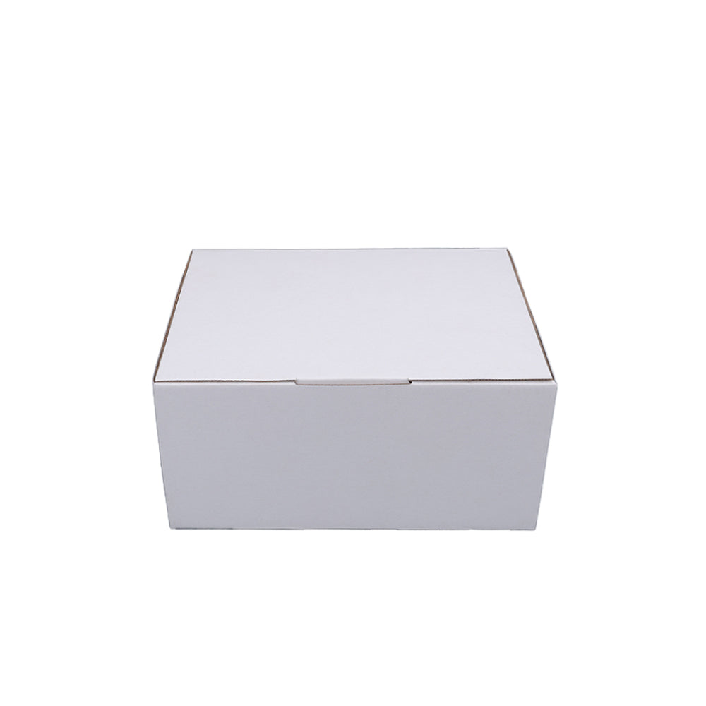 240 x 190 x 120mm Die cut White Mailing Box B275