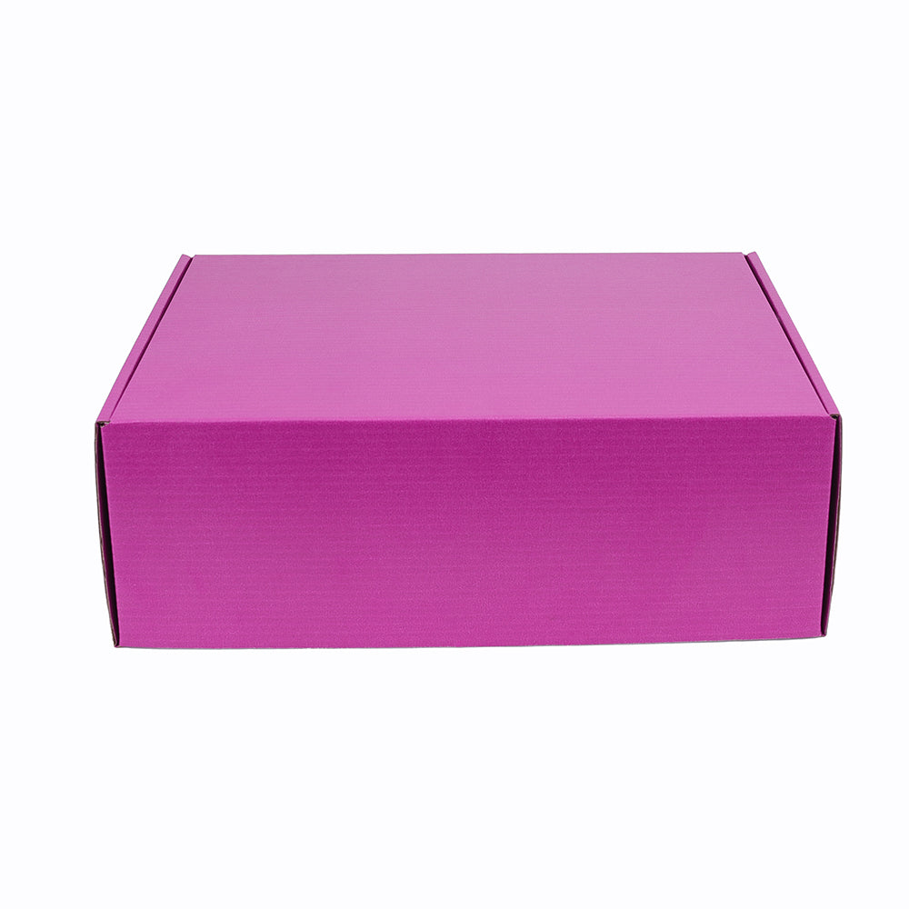 310 x 230 x 105mm A4 Tuck Full Purple Mailing Box B271