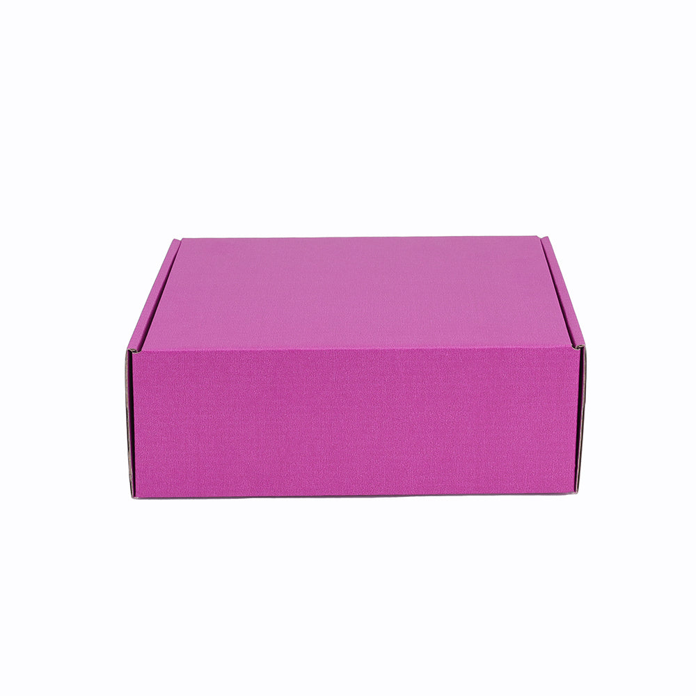 220 x 160 x 77mm A5 Premium Tuck Full Purple Postal Box B270