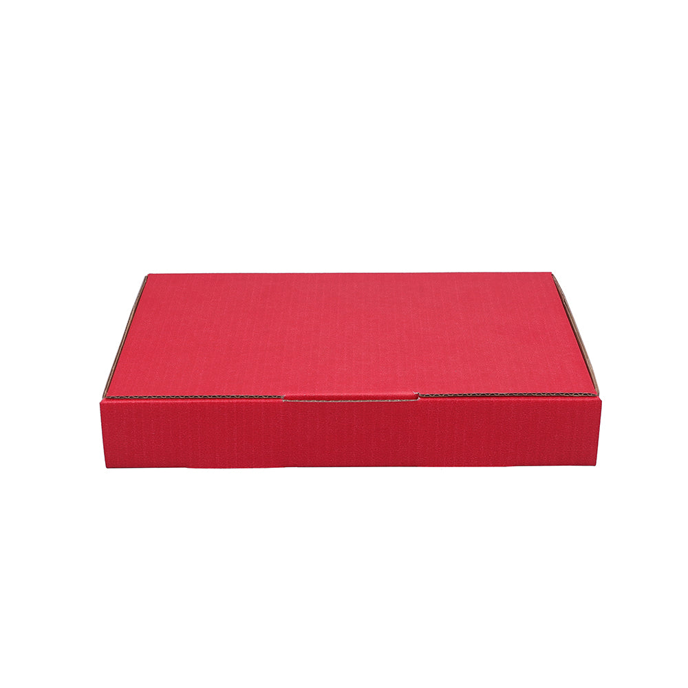220 x 145 x 35mm Die cut Red Mailing Box B171