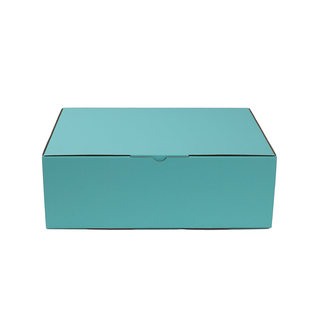 310 x 230 x 105mm A4 Die cut Mint Blue Mailing Box B325