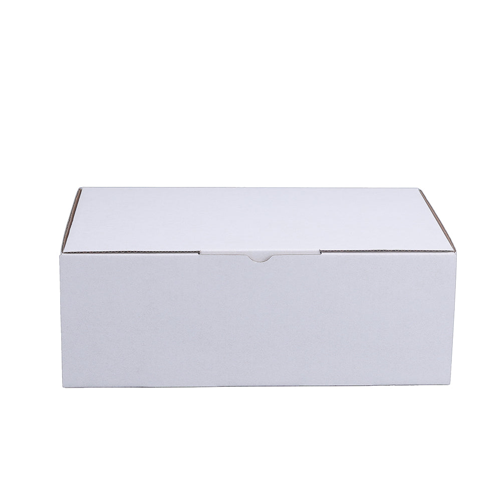 250 x 150 x 90mm Die cut White Mailing Box B12