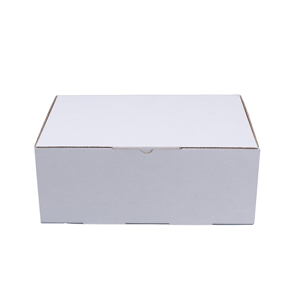250 x 155 x 100mm Die cut White Mailing Box B105