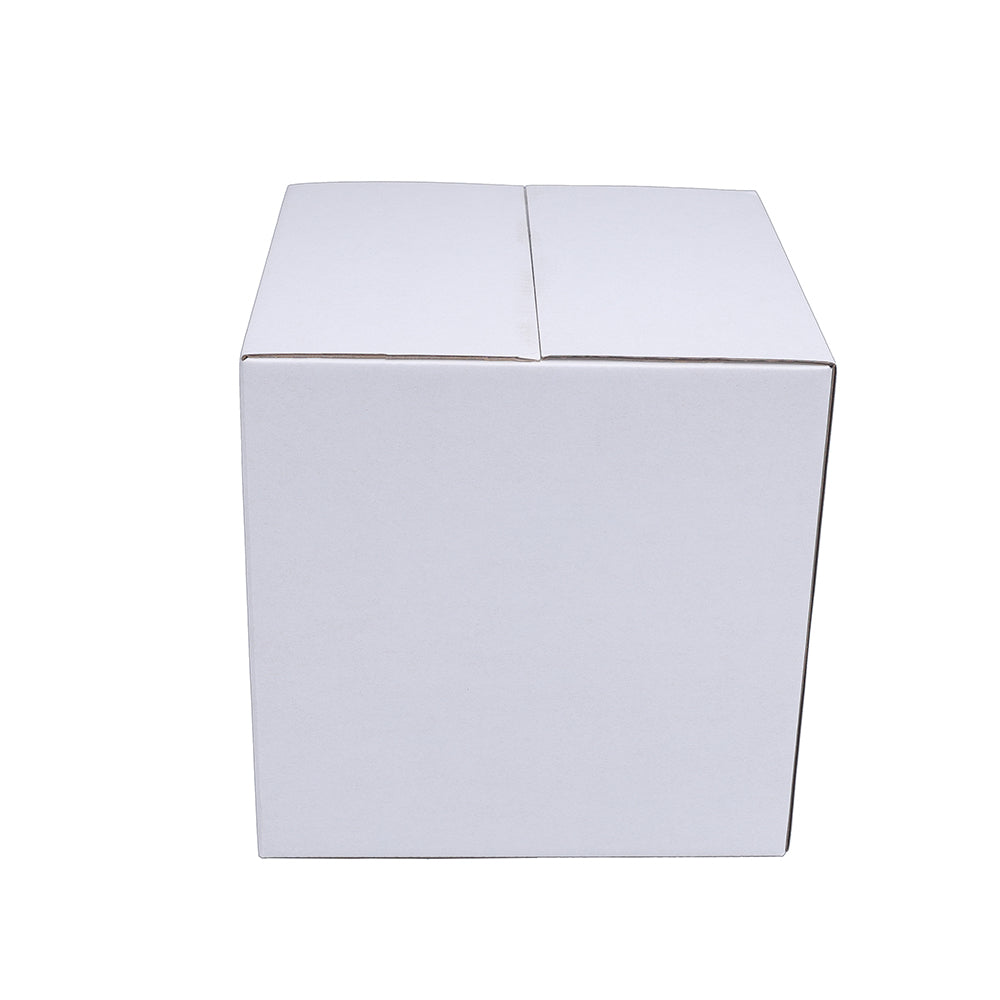 200 x 200 x 200mm Regular Slotted Mailing Box White B7