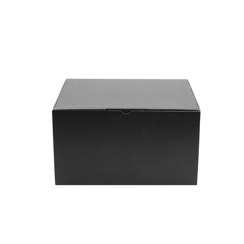 230 x 180 x 130mm Die cut Black Mailing Box B154