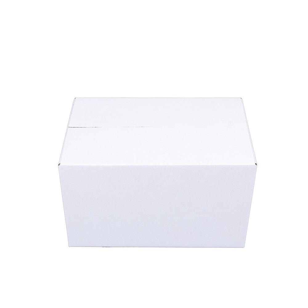 205 x 125 x 125mm Regular White Mailing Box B160
