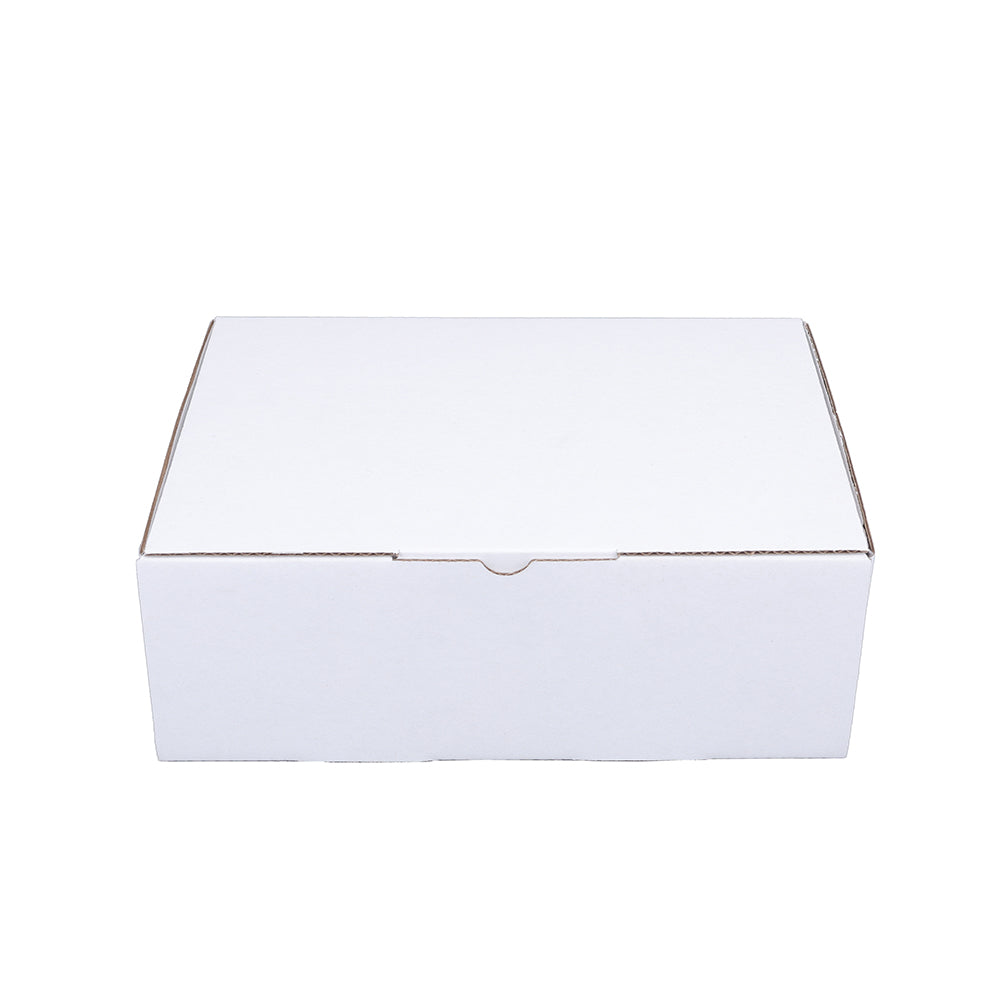 220 x 160 x 77mm A5 Die cut Full White Mailing Box B287