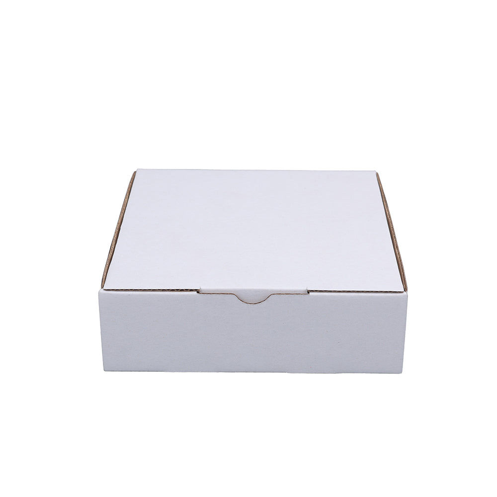Mailing Box 130 x 130 x 40mm Die cut White B233