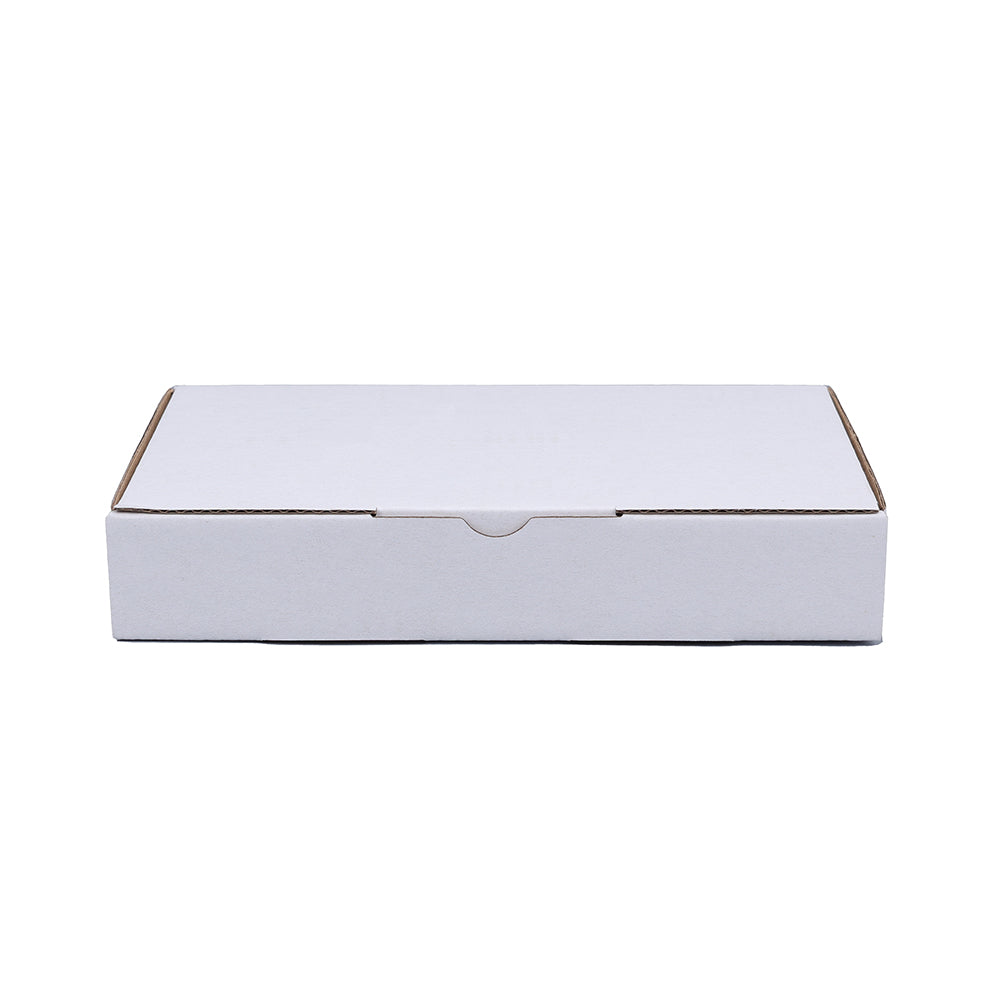 180 x 100 x 30mm Die cut White Mailing Box B127