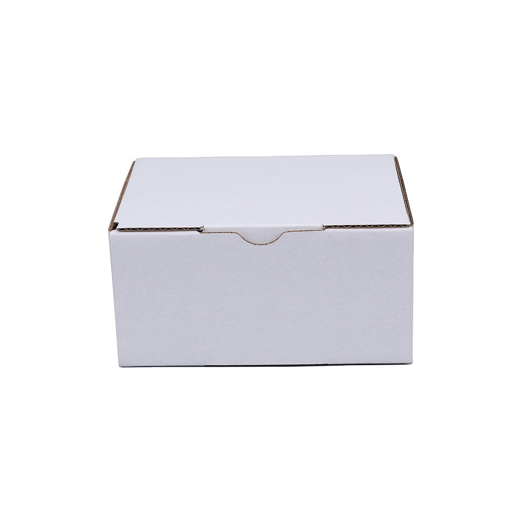 100 x 75 x 50mm White Die cut Mailing Box ECO Friendly B81