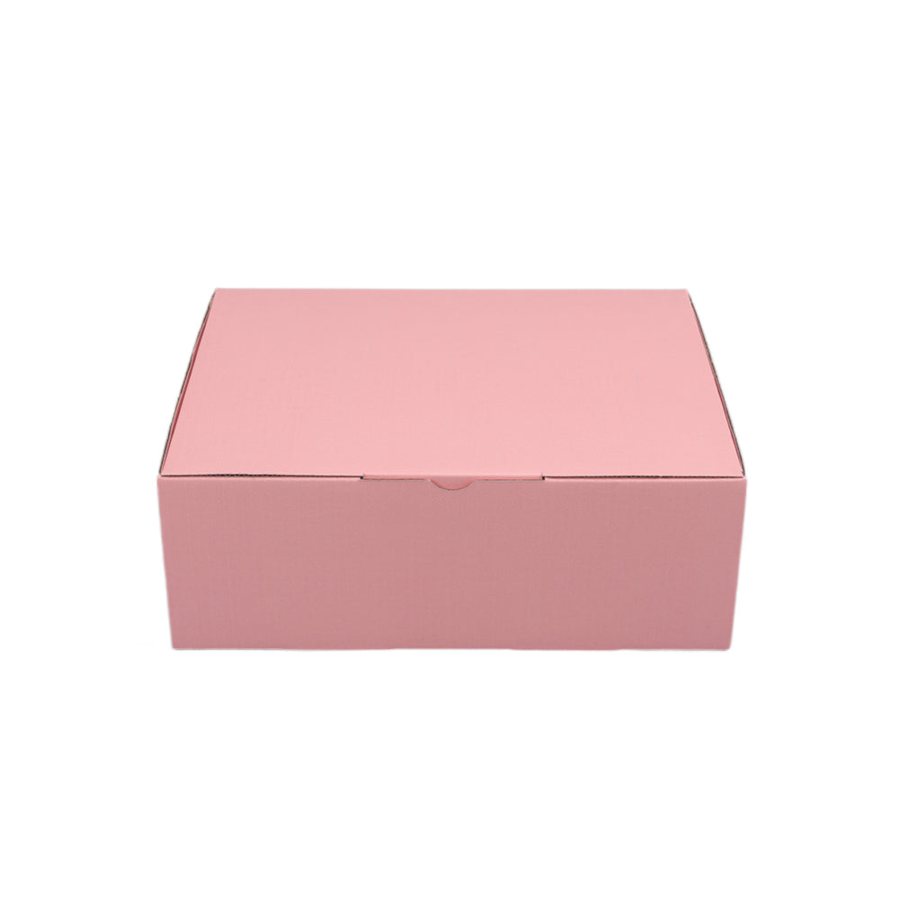 250 x 190 x 90mm Die cut Rose Pink Mailing Box B379