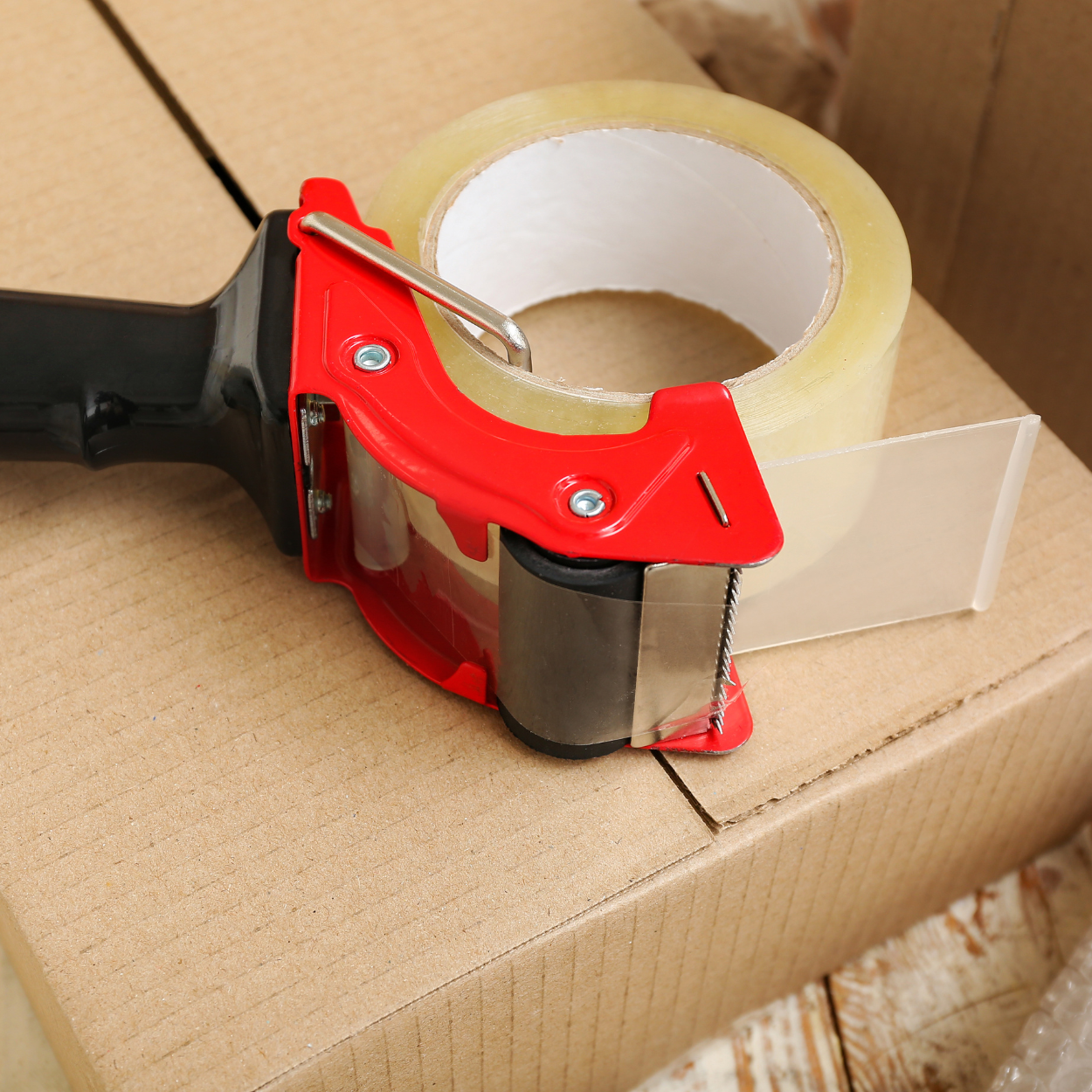 108 Rolls Adhesive Clear Packaging Sealing Tape 48mm x 75m A005