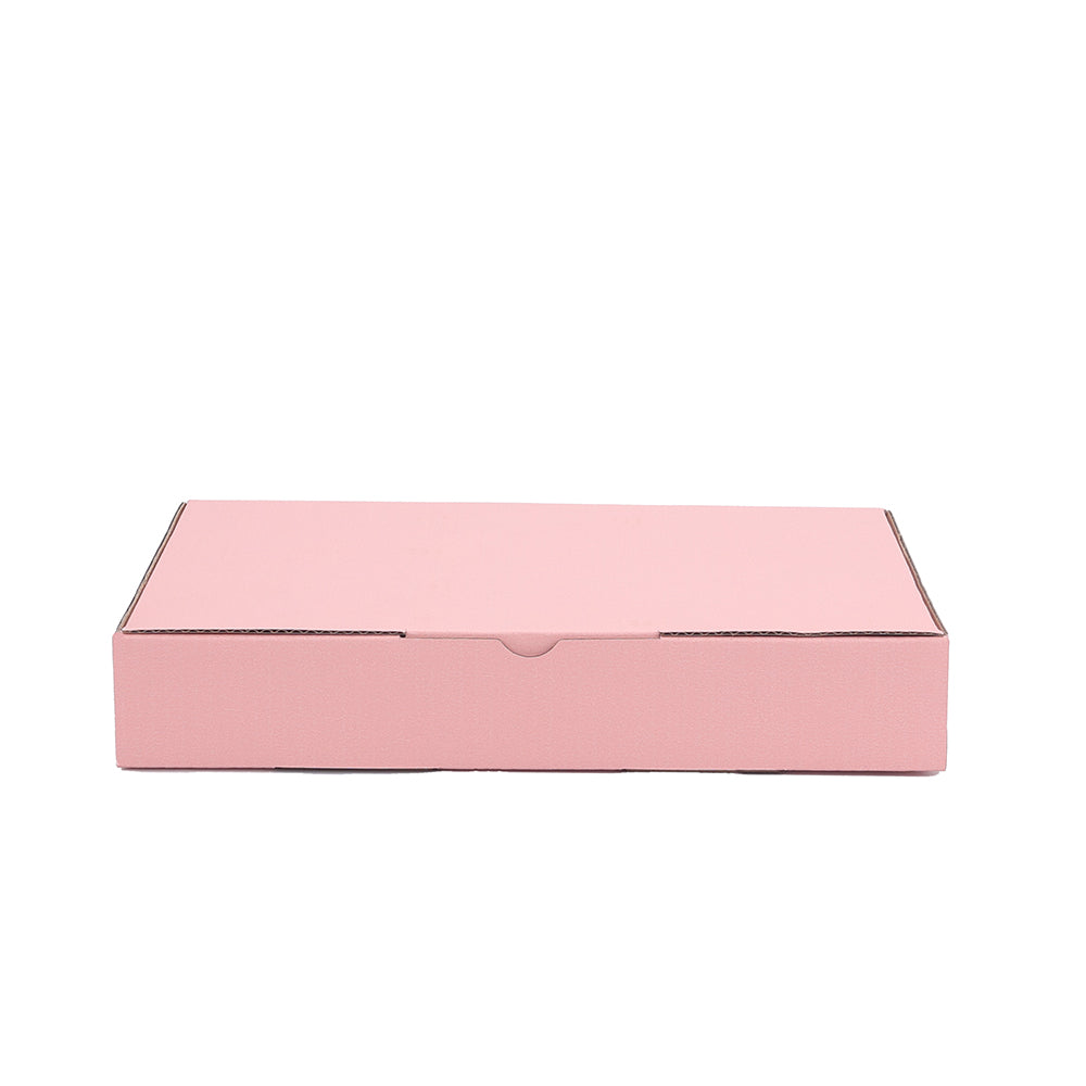 220 x 145 x 35mm Die cut Rose Pink Mailing Box B286