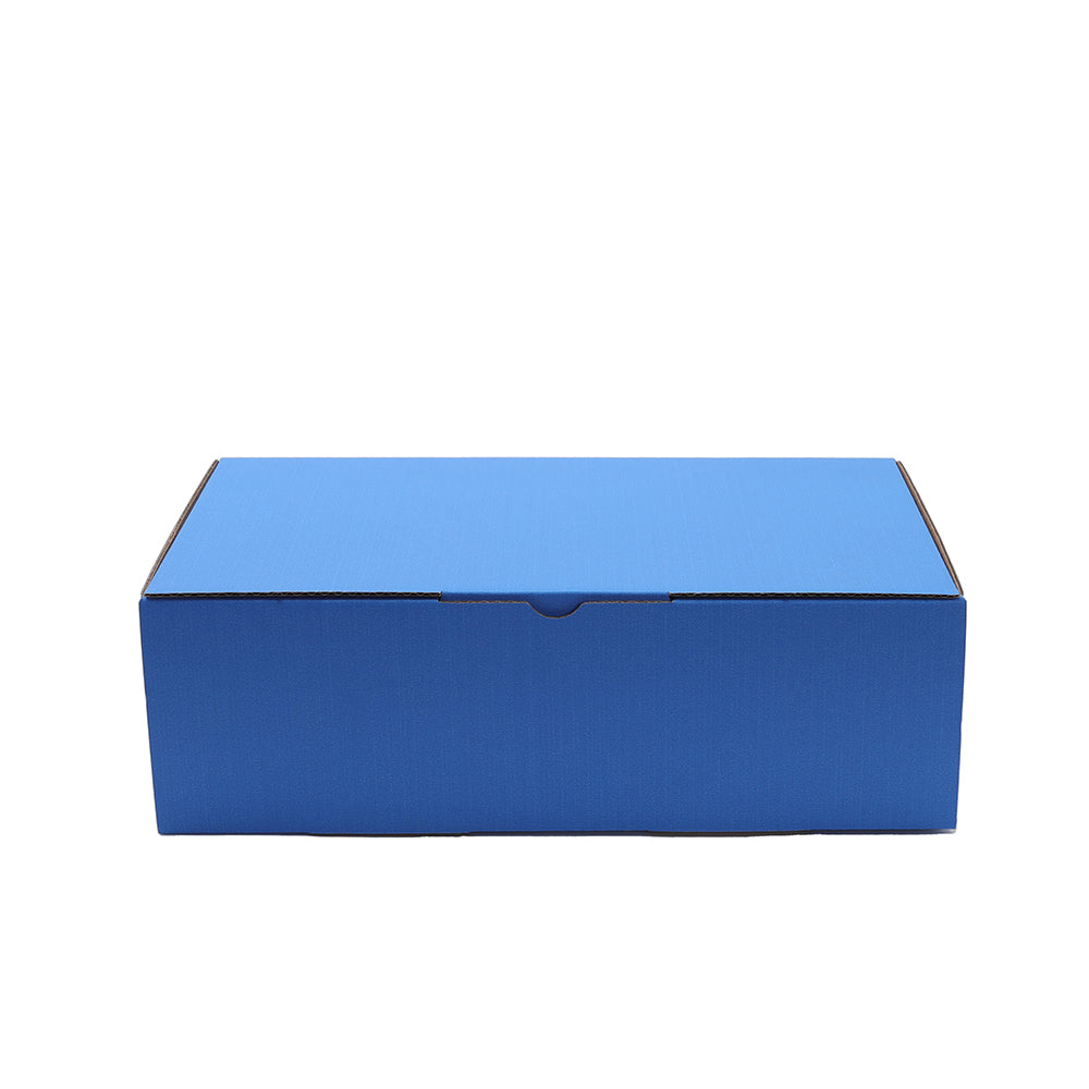 240 x 125 x 75mm Die cut Blue Mailing Box B175