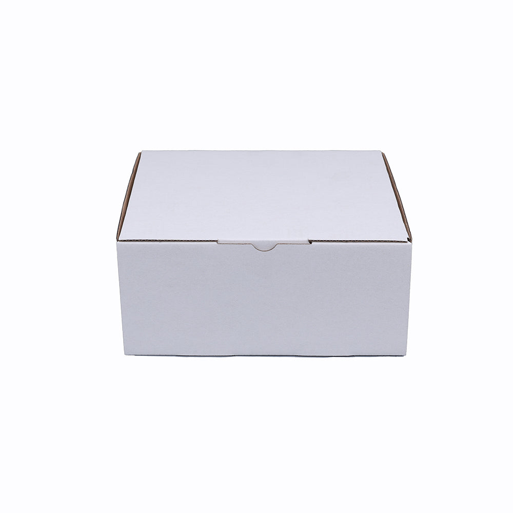 180 x 150 x 80mm Die cut White Mailing Box B247