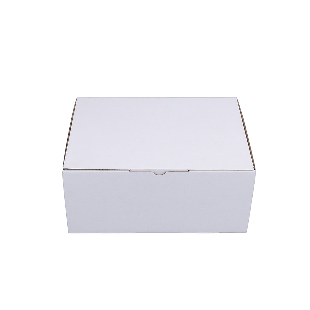 100pcs 220 x 160 x 100mm Diecut White Mailing Box B40