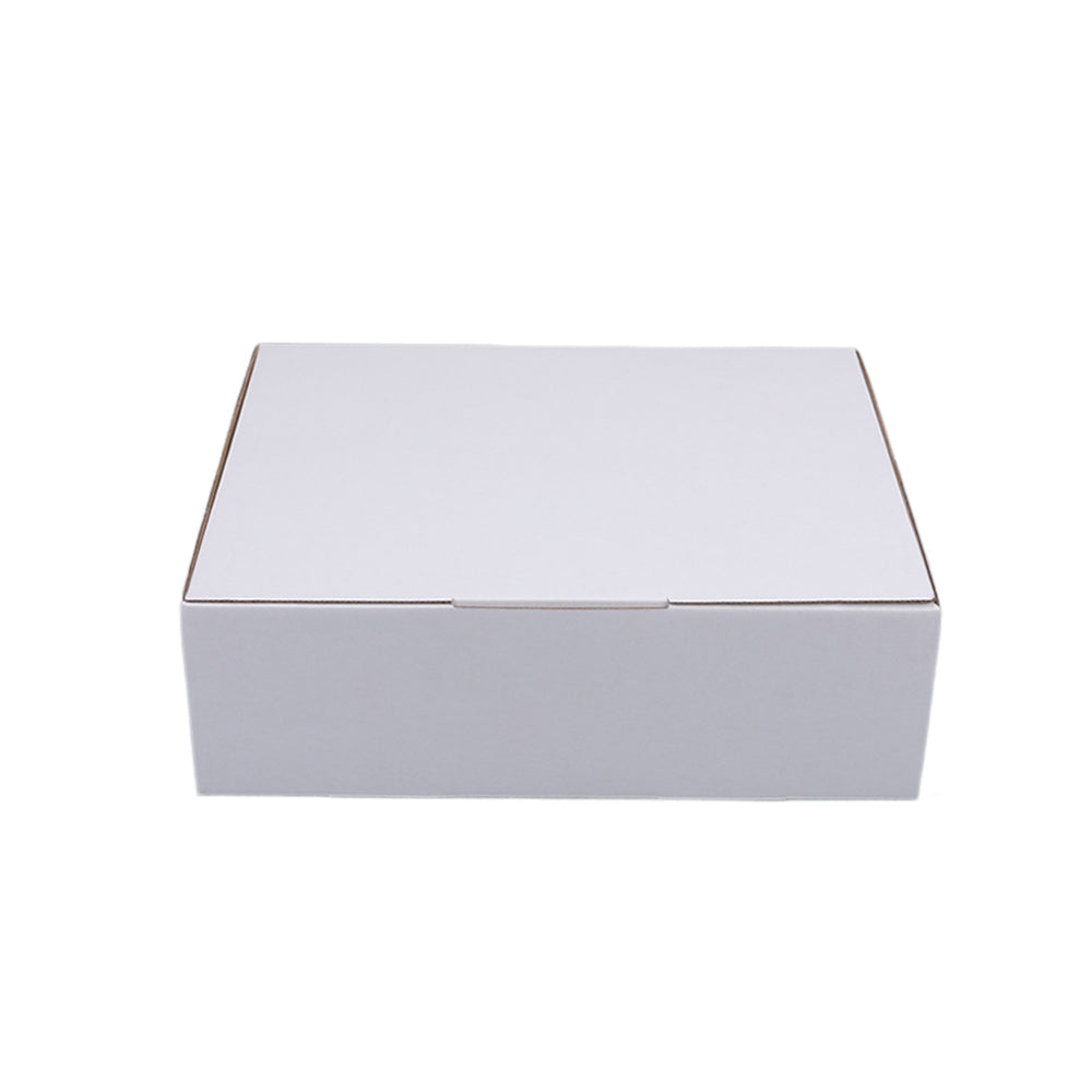 280 x 212 x 90mm Die cut White Mailing Box B253