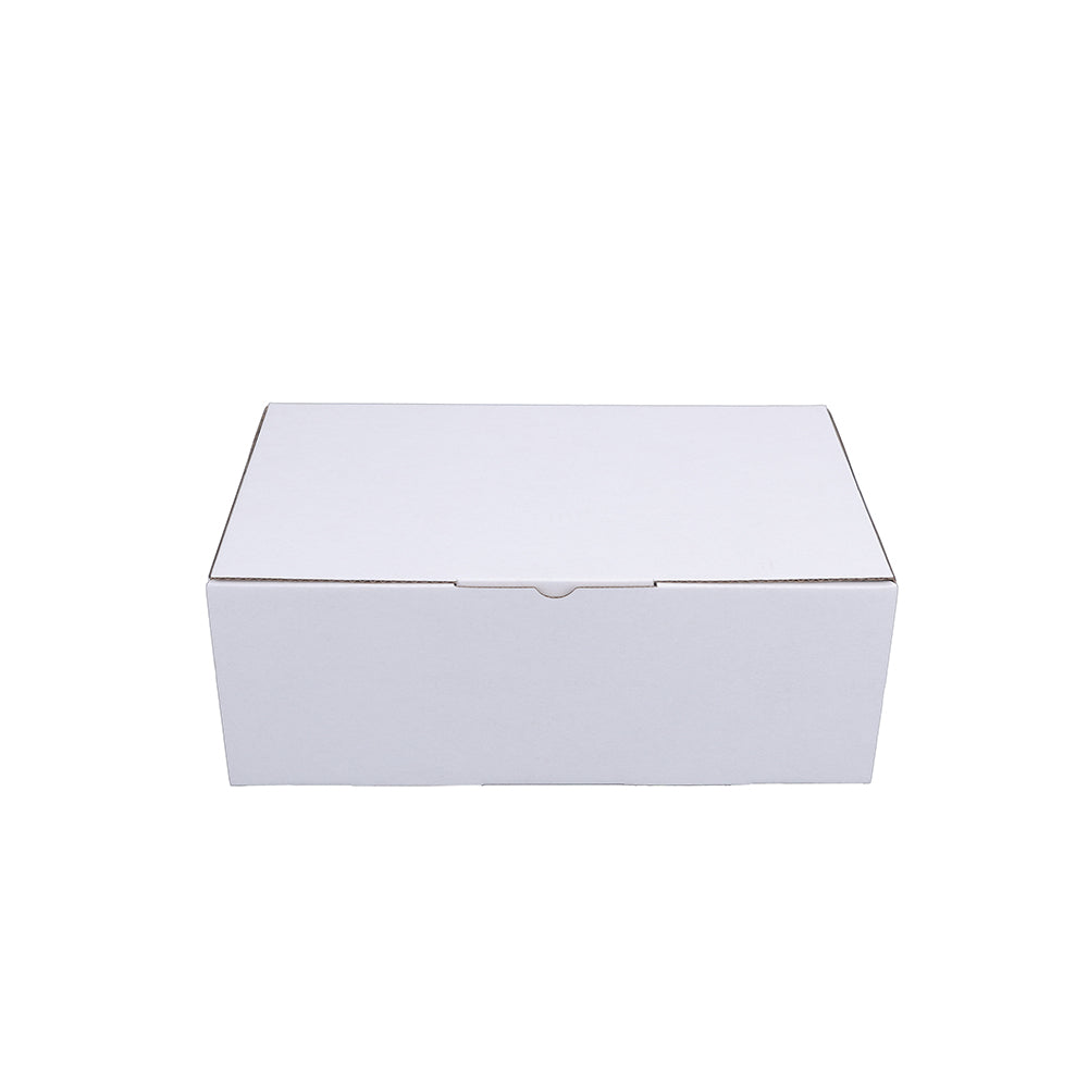 265 x 150 x 100mm Die cut White Mailing Box B97