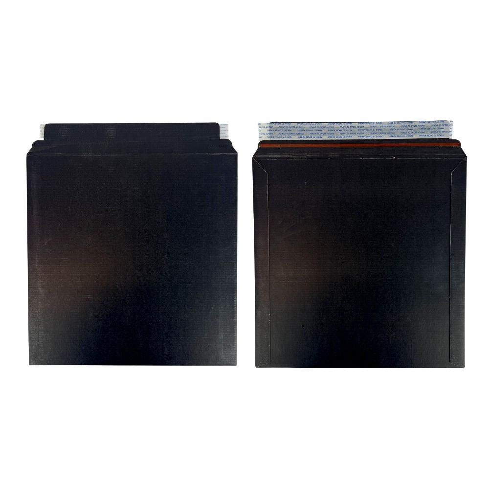 Ultimate Black Vinyl Record Rigid Mailer 345mm x 345mm for 12 inch LP M341 - eBPak