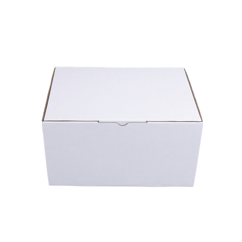 220 x 160 x 120mm A5 Die cut White Mailing Box B225