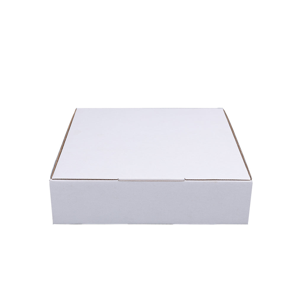 210 x 205 x 55mm Die cut White Mailing Box B249