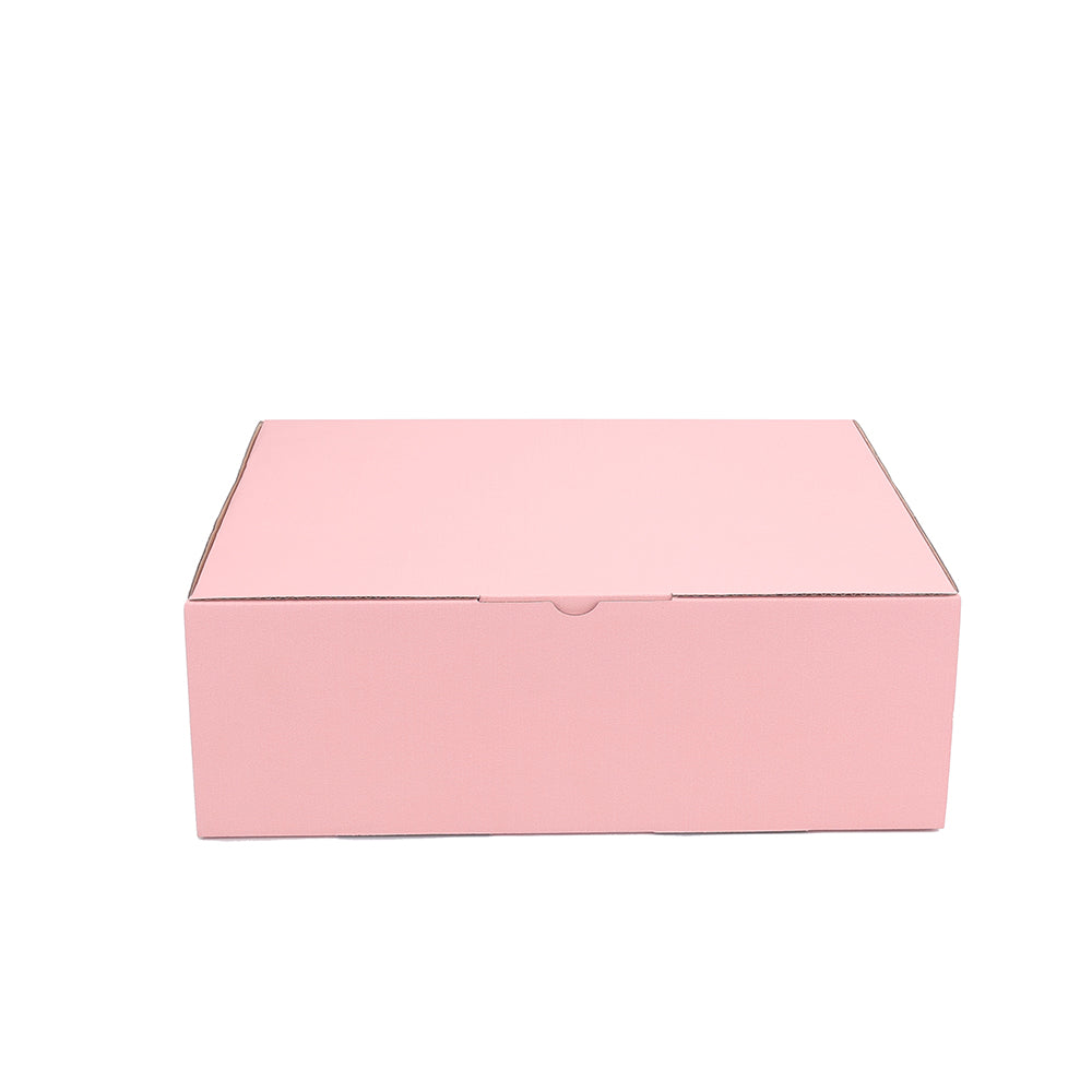 310 x 230 x 105mm A4 Die cut Rose Pink Mailing Box B285