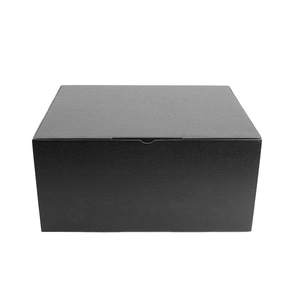 310 x 250 x 150mm A4 Die Cut Black Mailing Box B373