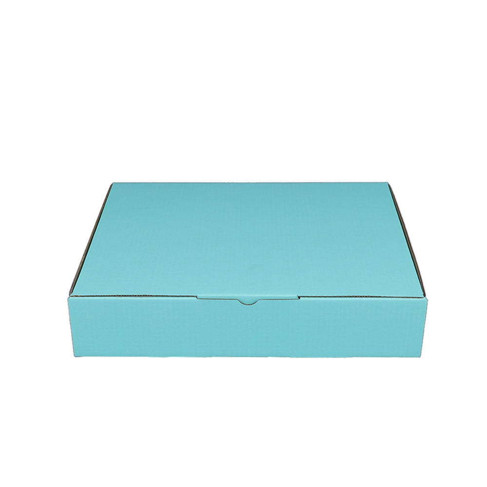 270 x 200 x 55mm Die cut Mint Blue Mailing Box B378