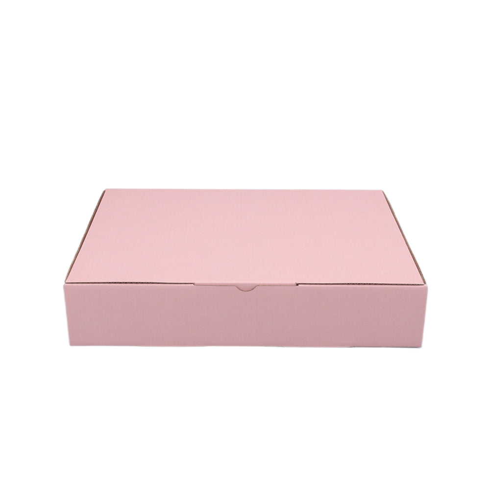 270 x 200 x 55mm Die cut Rose Pink Mailing Box B376