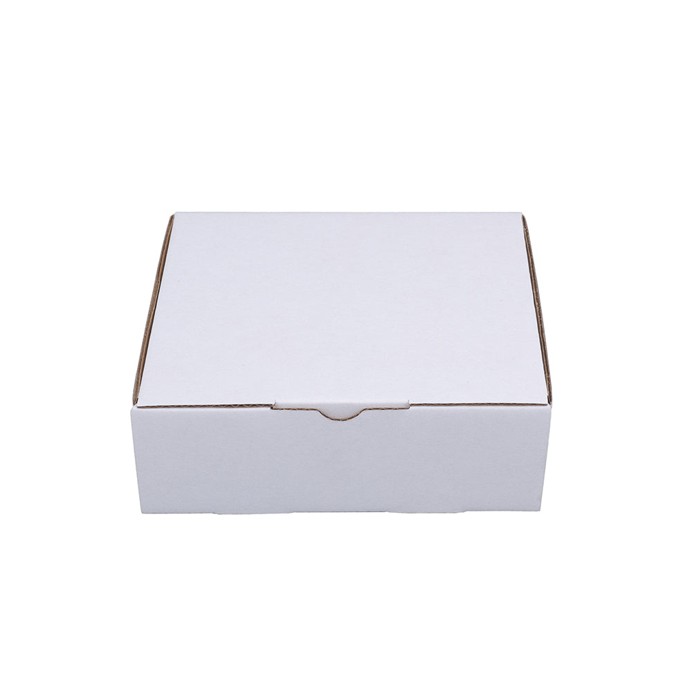 Die cut Mailing Box 145 x 120 x 50mm White B245