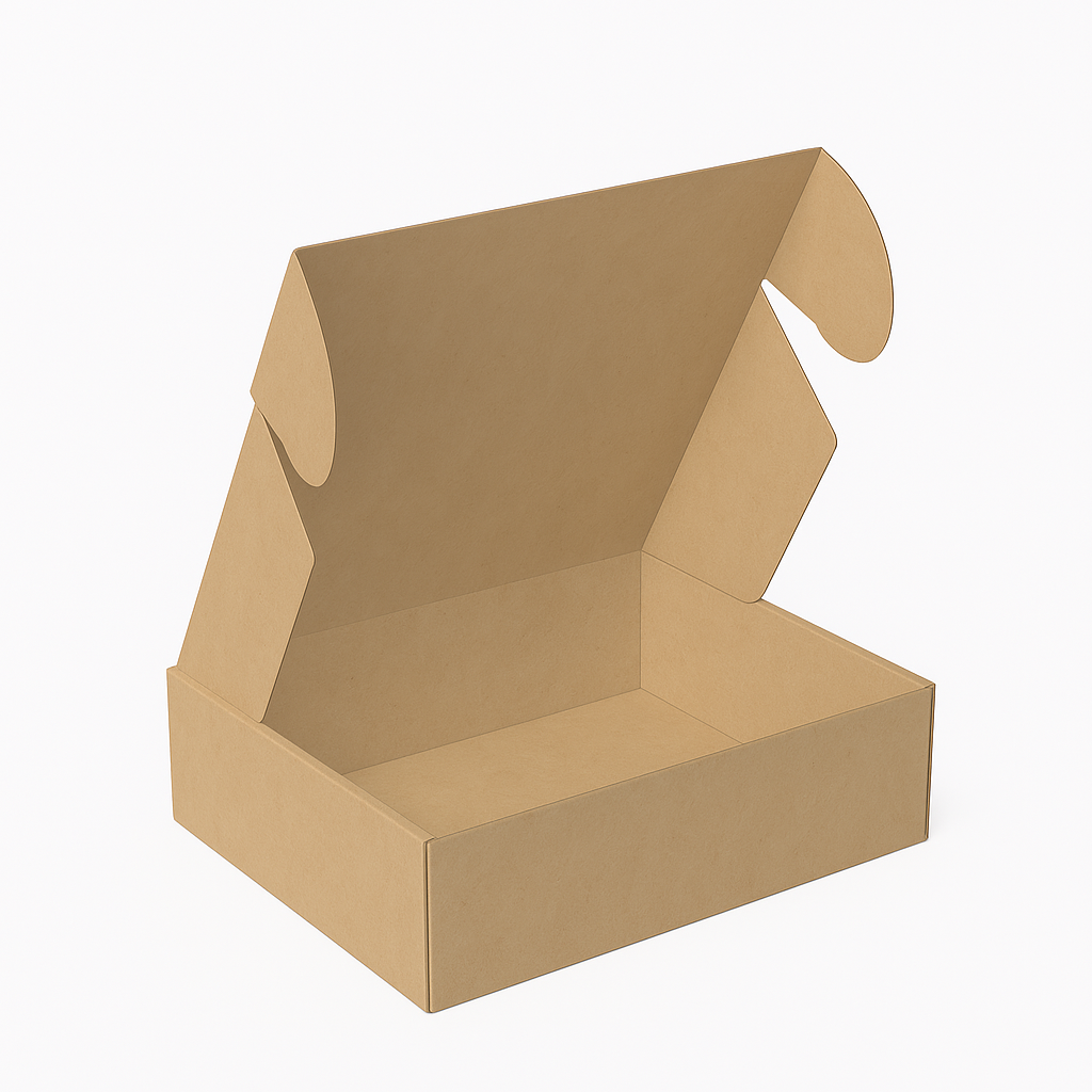 455 x 320 x 155mm Premium A3 Tuck Mailing Box Brown B417